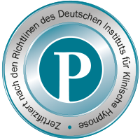 Zertifiziert nach den Richtlinien des Deutschen Instituts für Klinische Hypnose